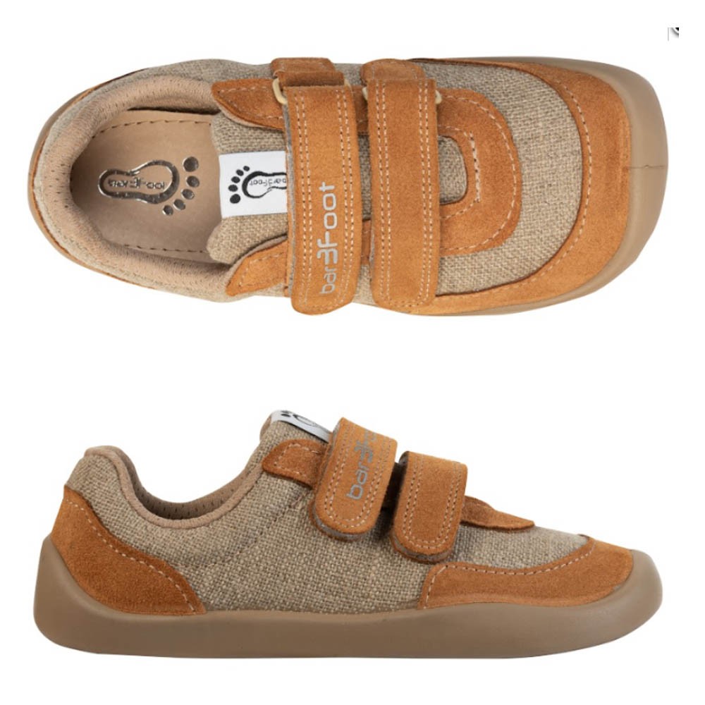 Zapatillas de lona Bar3foot Ohio Marrón