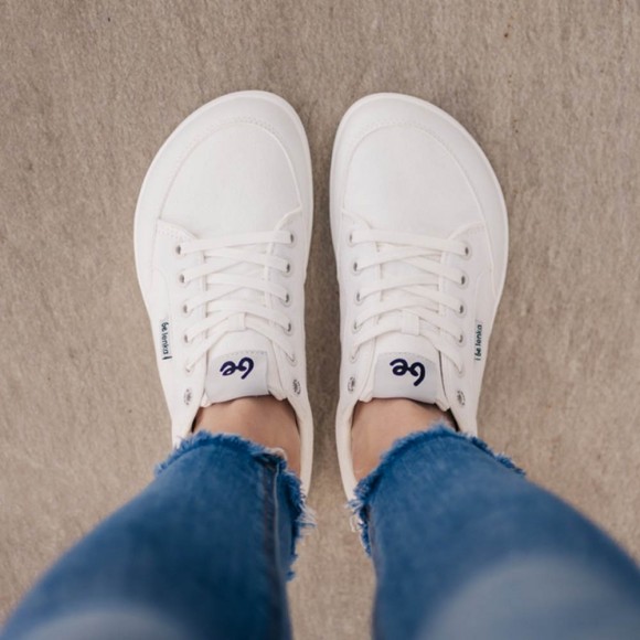 Zapatillas de lona barefoot Be Lenka  Rebound Blanco