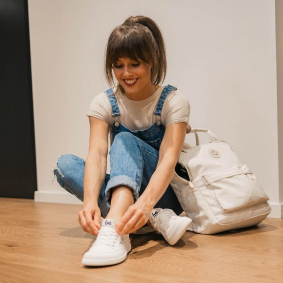 Zapatillas de lona barefoot Be Lenka  Rebound Blanco