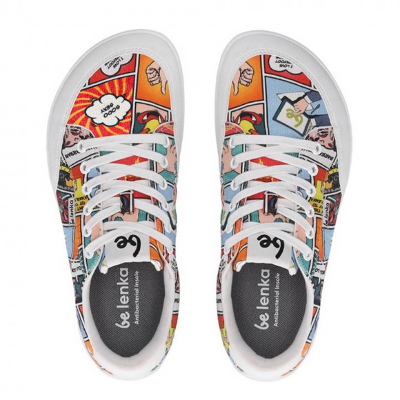 Zapatillas de lona barefoot Be Lenka  Rebound Comics Milticolor