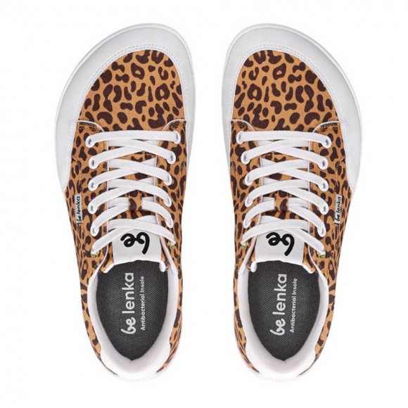 Zapatillas de lona barefoot Be Lenka  Rebound Leopard