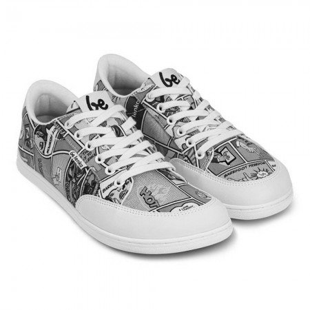 Zapatillas barefoot Be Lenka  Rebound Comis Negro-Blanco