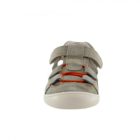 Sandalias respetuosas Piruflex PF273-3 Salvia-Naranja