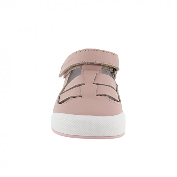 Sandalias cerradas barefoot Blanditos Oceano Rosa