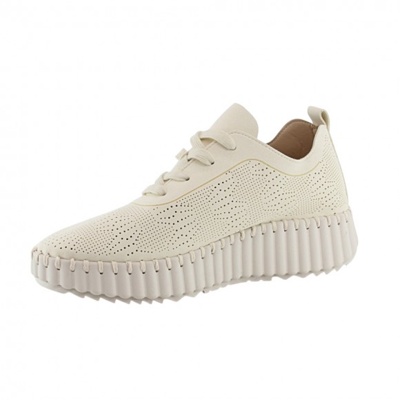 Zapatillas Walk Fly 9837 Beige