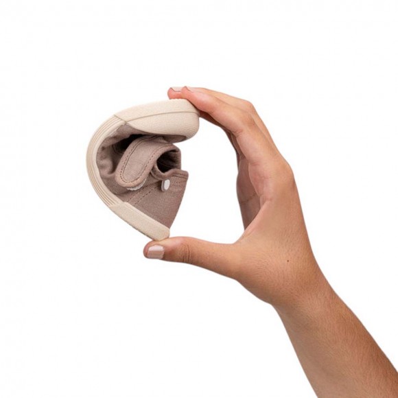 Calzado barefoot de lona Igor Pepito Cacao