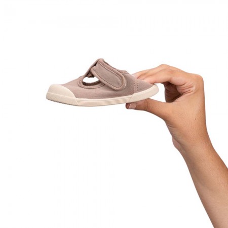 Calzado barefoot de lona Igor Pepito Cacao