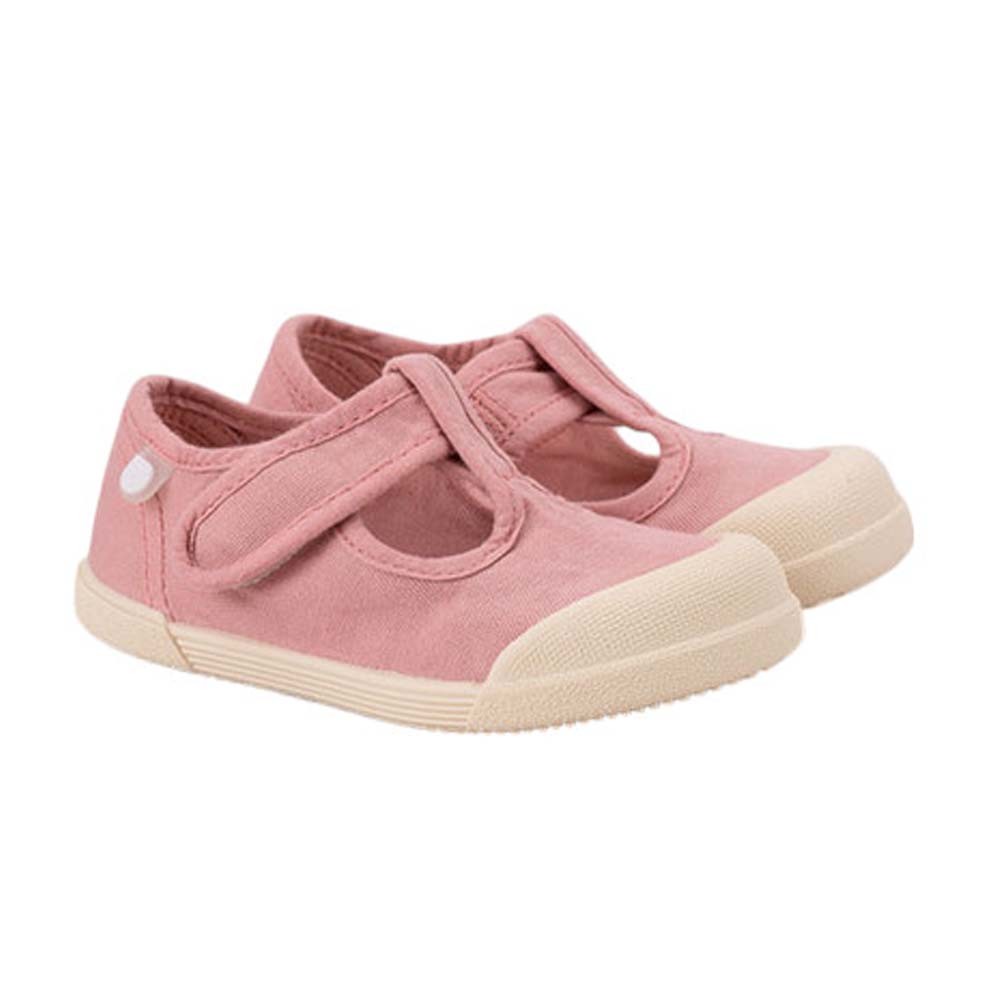 Calzado barefoot de lona Igor Pepito Nuevo Rosa