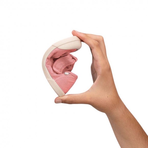 Calzado barefoot de lona Igor Pepito Nuevo Rosa