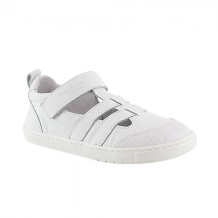 Calzado barefoot sandalia Blanditos Milos Blanco