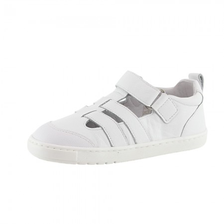 Calzado barefoot sandalia Blanditos Milos Blanco