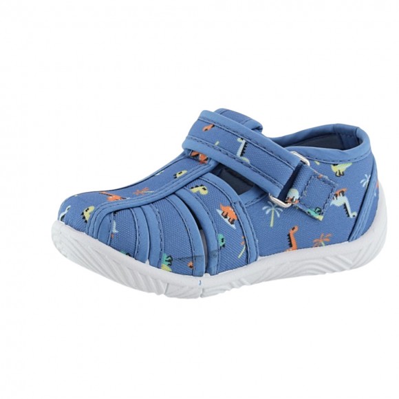 Zapatillas Chicco Tullio 4 Dinos Azul