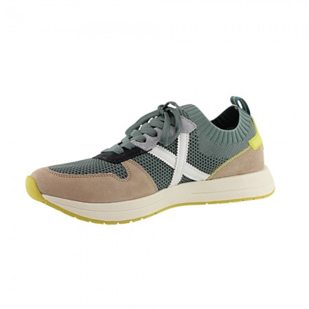 Zapatillas Munich Moda Net Verde