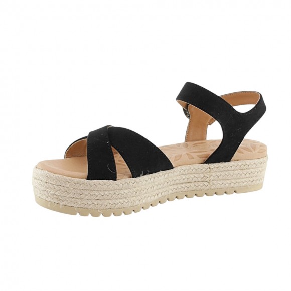 Sandalias plataforma Mustang Amelie 53358 Negro