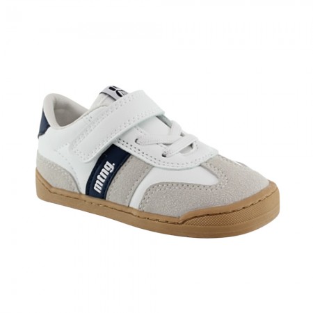 Calzado barefoot Mustang Free Blanco-Azul