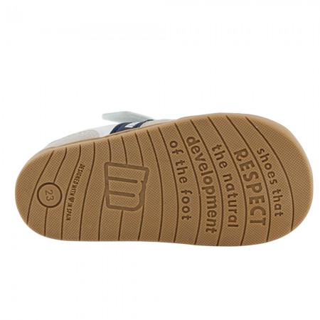 Calzado barefoot Mustang Free Blanco-Azul