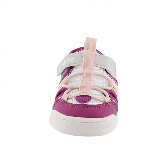 Sandalias barefoot Mustang Free Fucsia-Blanco