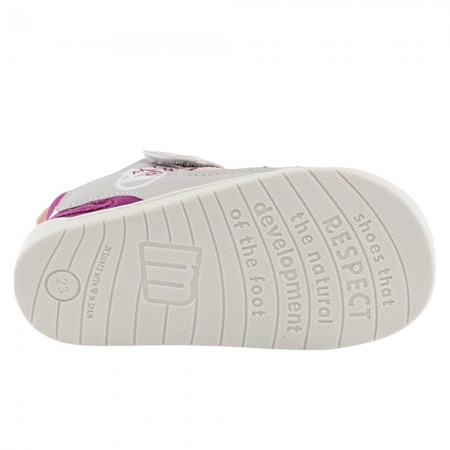 Sandalias barefoot Mustang Free Fucsia-Blanco