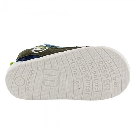 Sandalias respetuosas Mustang Free Kaki