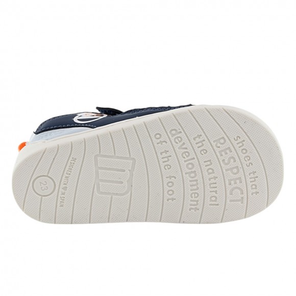 Sandalias respetuosas Mustang Free Combi Azules