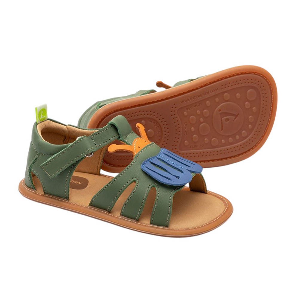 Sandalias barefoot Tip Toey Joey Beetle Verde