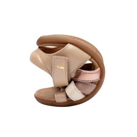 Sandalias barefoot Tip Toey Joey Criss Cross Multi-Rosa