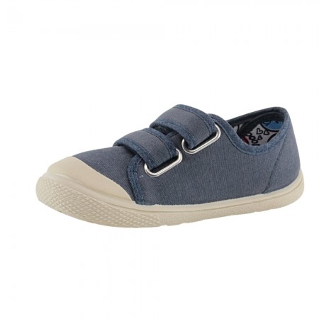 Calzado barefoot de lona Flexibles 8195 Jeans