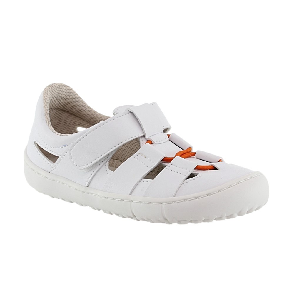 Sandalia respetuosa cerrada Coqueflex Blanco