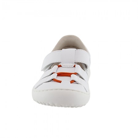 Sandalia respetuosa cerrada Coqueflex Blanco