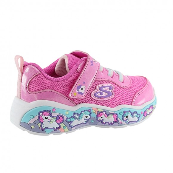 Zapatillas Skechers Fun Squad Rosa