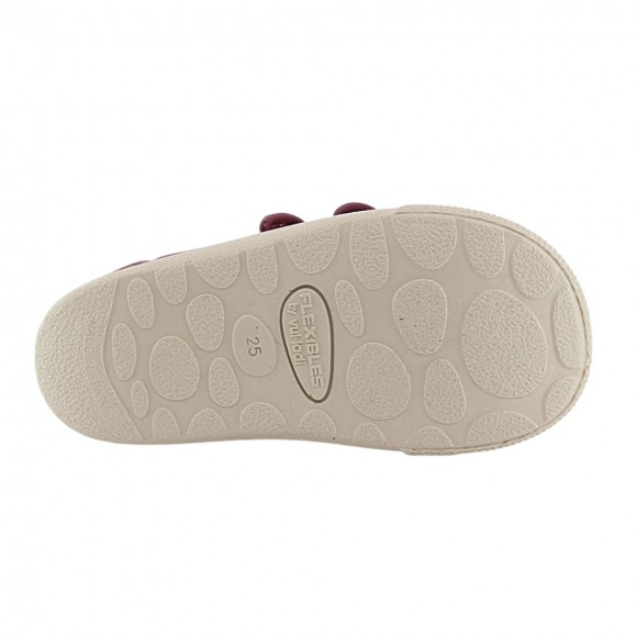 Calzado barefoot de lona Flexibles Vulladi 8195 Purpura