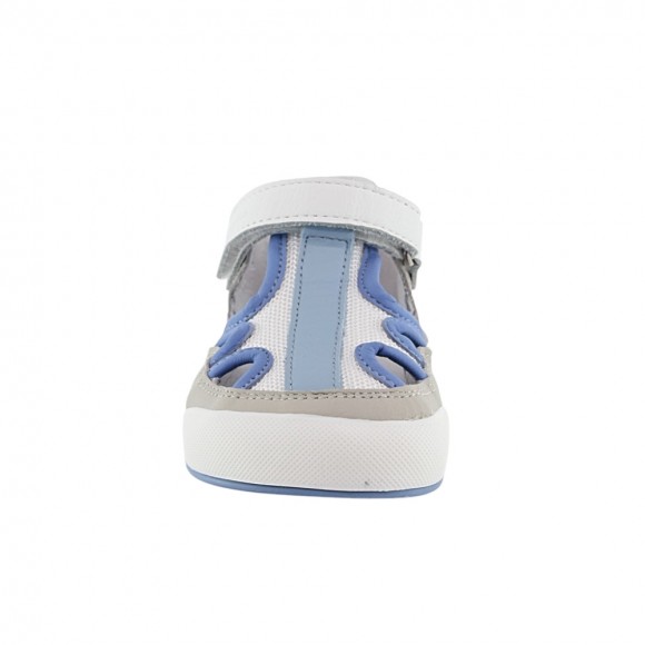 Sandalias cerradas barefoot Blanditos Estela Azul