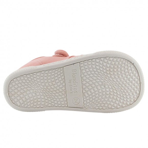 Sandalias de lona respetuosas Blanditos Mango Rosa