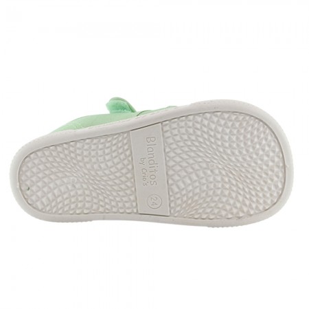 Sandalias de lona respetuosas Blanditos Mango Verde