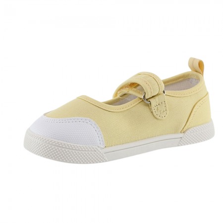 Merceditas de lona barefoot Blanditos Fresa Amarillo