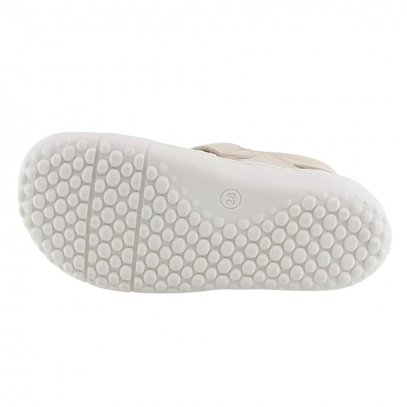 Sandalia respetuosa cerrada Coqueflex Ivory