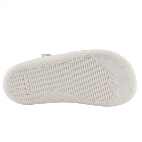Sandalias barefoot cerradas Dispares Combi Blanco