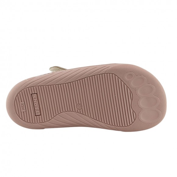 Sandalias barefoot cerradas Dispares Combi Pastel