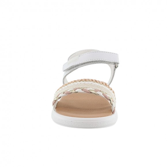 Sandalias Pablosky 441700 Blanco-Oro