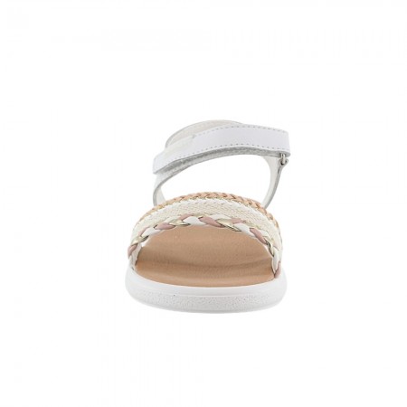 Sandalias Pablosky 441700 Blanco-Oro
