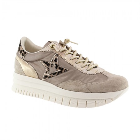 Zapatos deportivos Cetti 1259 Taupe-Oro