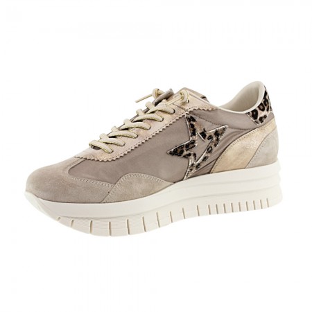 Zapatos deportivos Cetti 1259 Taupe-Oro