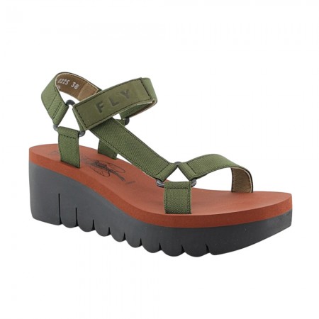 Sandalias Fly London 144726 Verde