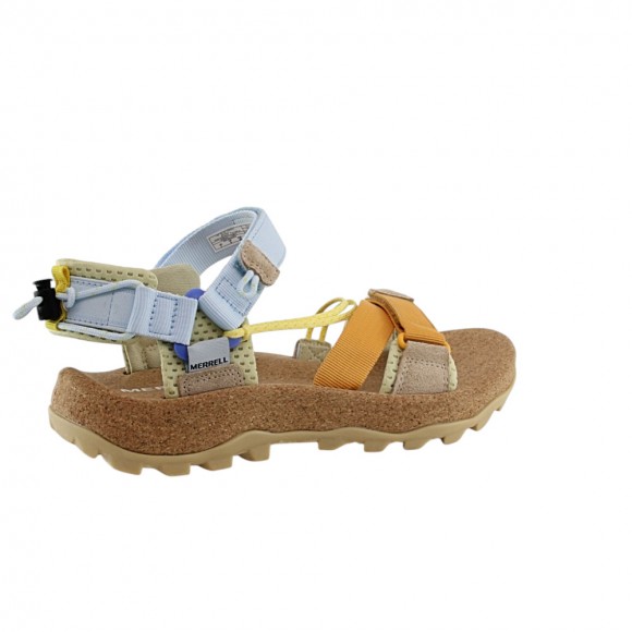 Sandalias Merrell Speed Fusion Web Azul-Amarillo