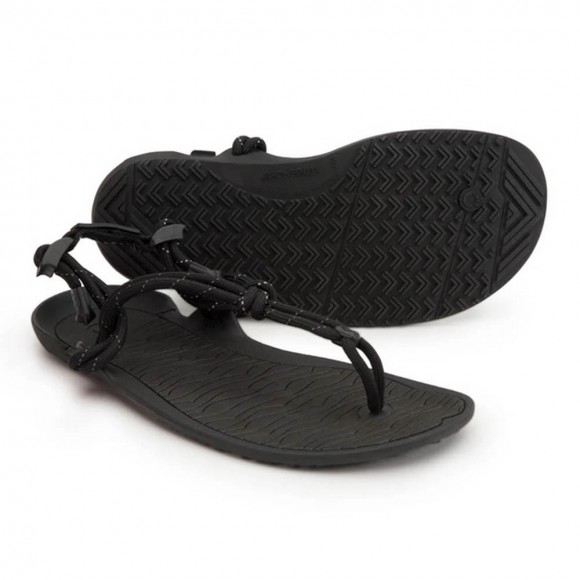 Sandalias barefoot Xero Shoes Aqua Cloud Negro
