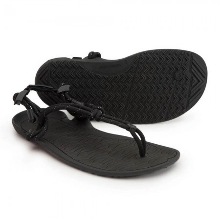 Sandalias barefoot Xero Shoes Aqua Cloud Negro