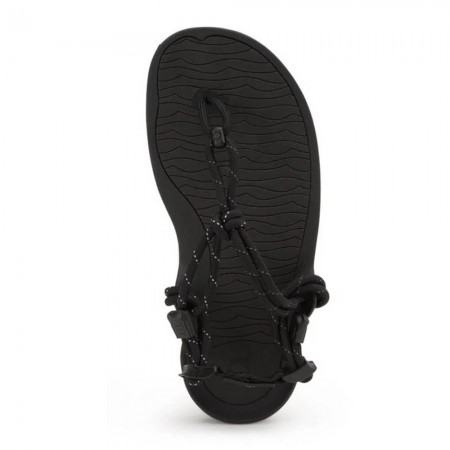 Sandalias barefoot Xero Shoes Aqua Cloud Negro