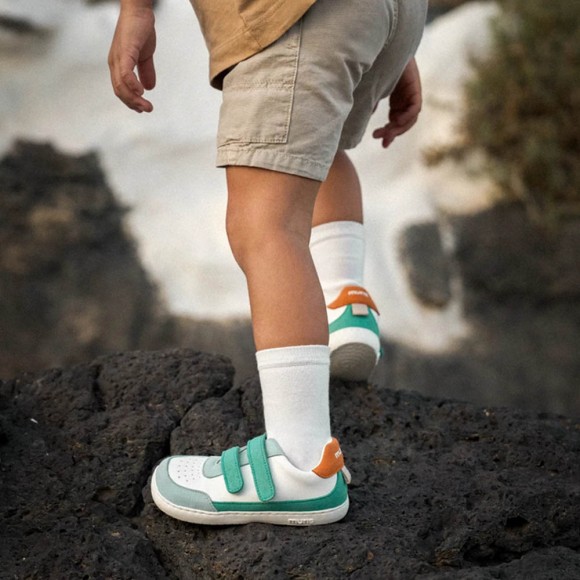 Calzado barefoot Muris Petra Mini Turquoise