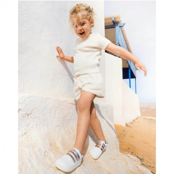 Calzado barefoot Muris London Mini Gold