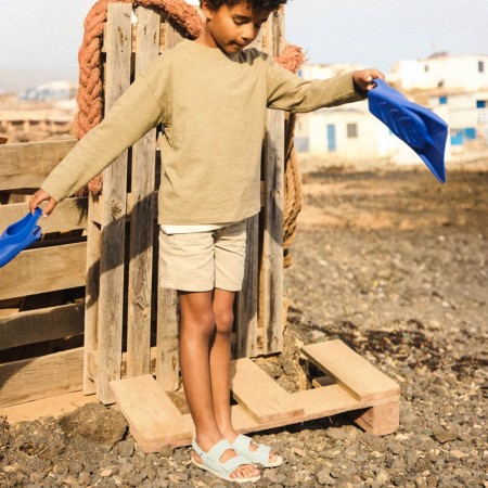 Sandalias barefoot Muris Rio Dusty Sky Blue